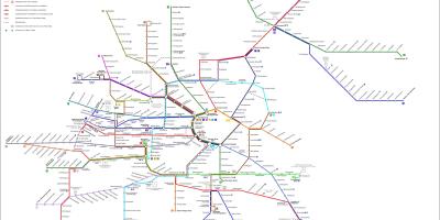فيينا strassenbahn خريطة