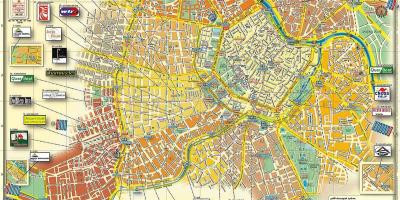 فيينا النمسا خريطة المدينة