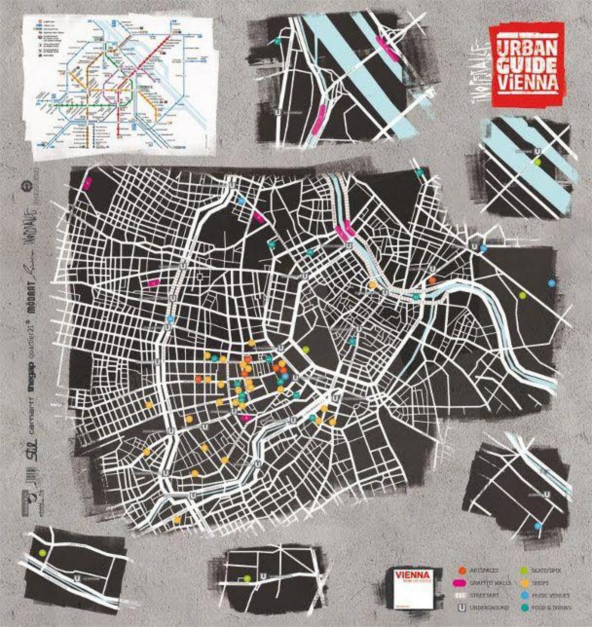 خريطة شارع الفن فيينا