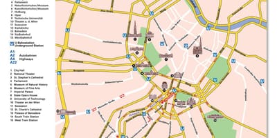 Ringstrasse خريطة